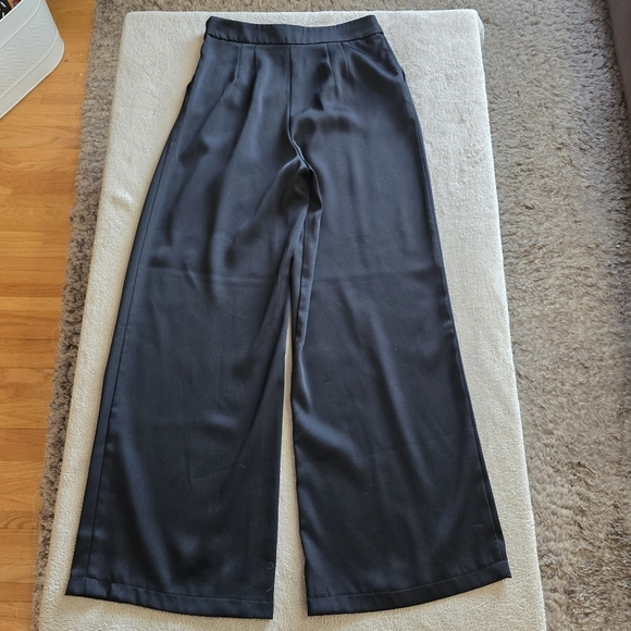 DO+BE high rise wide leg trousers size large - Picture 8 of 13